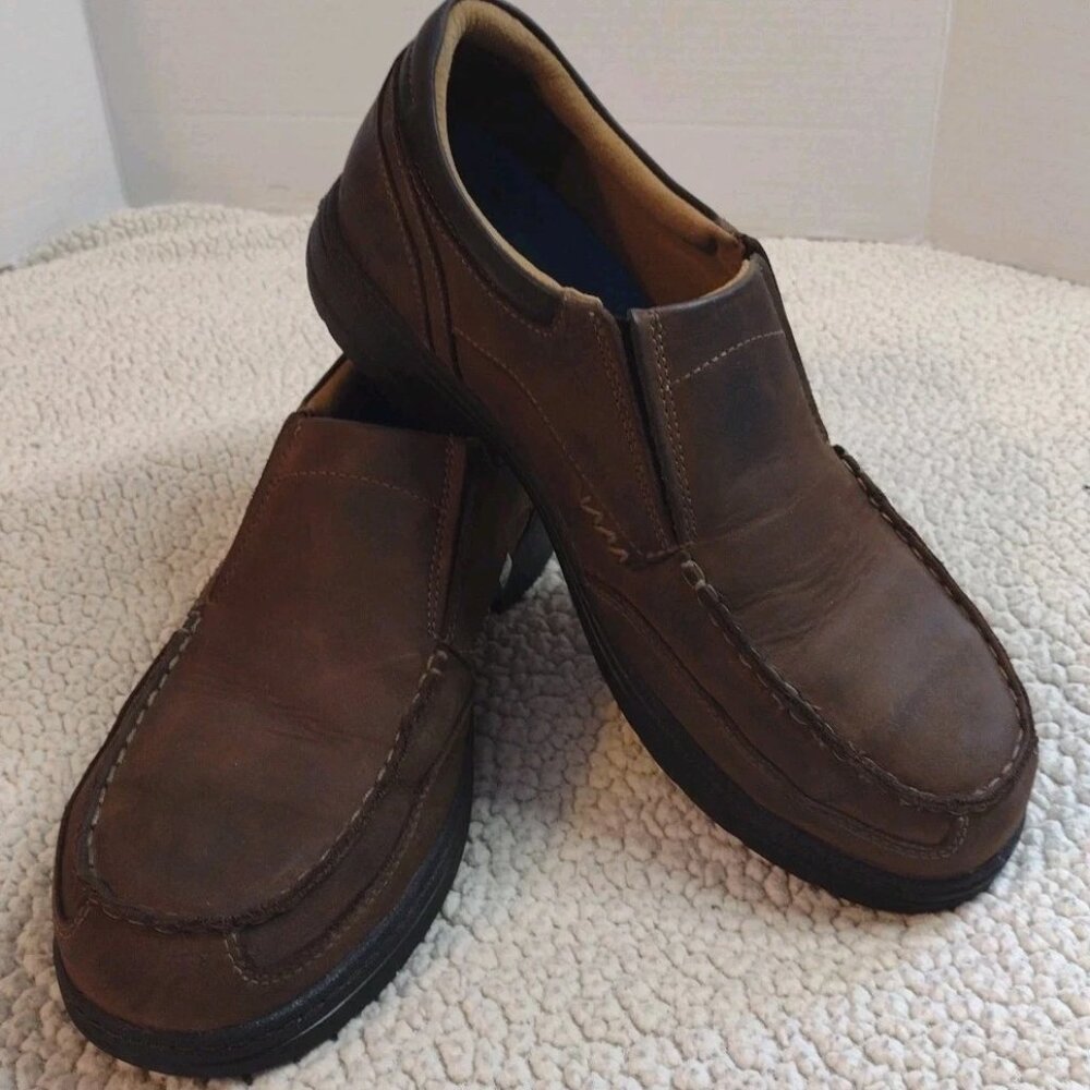 Timberland PRO Safety Toe Slip On Brown Mens 11W